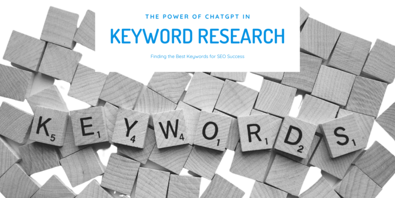 Revolutionizing Keyword Research with ChatGPT: How to Use AI for SEO